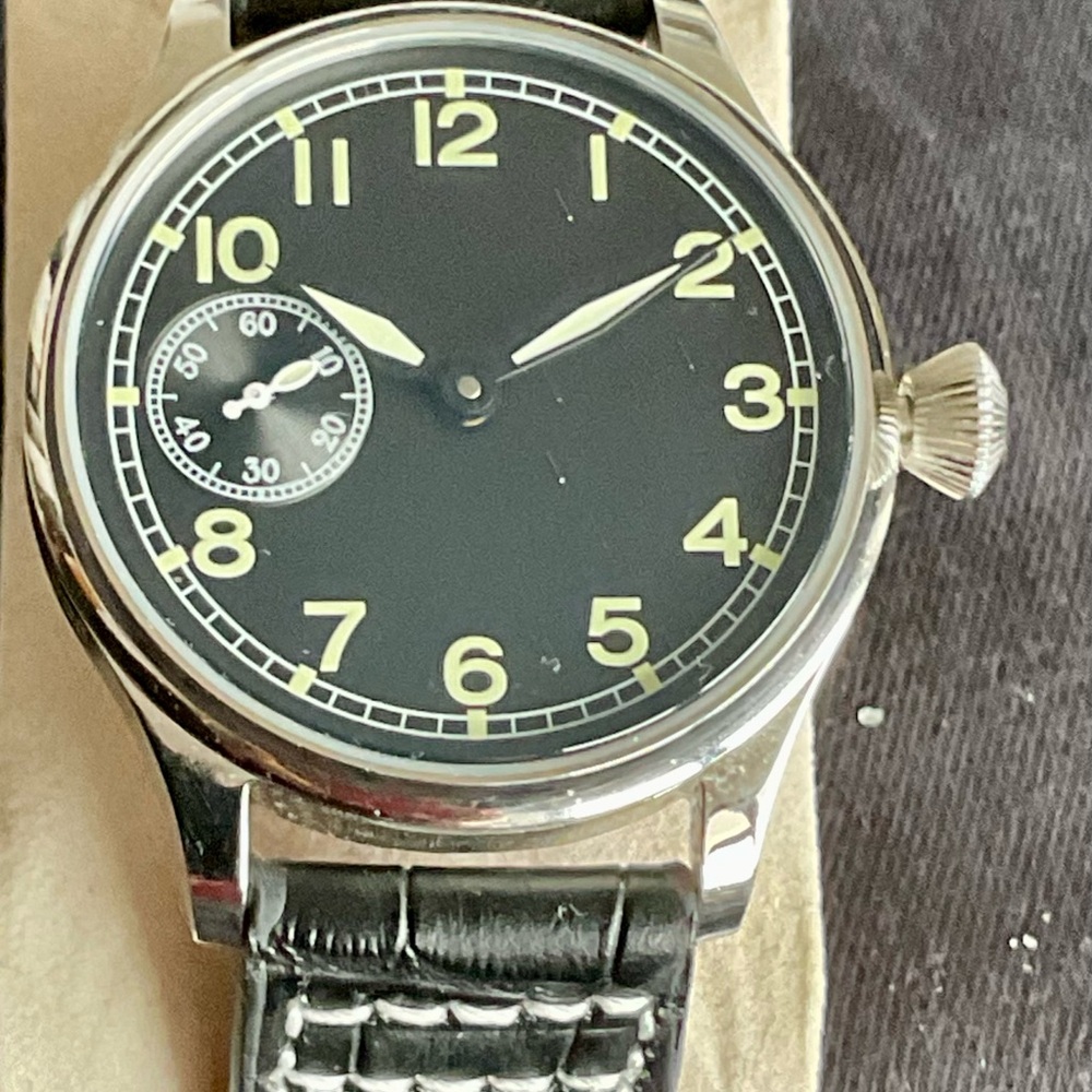 Rare Ltd. Ed. Mechanical 42mm Parnis Pilot’s Watch EUC